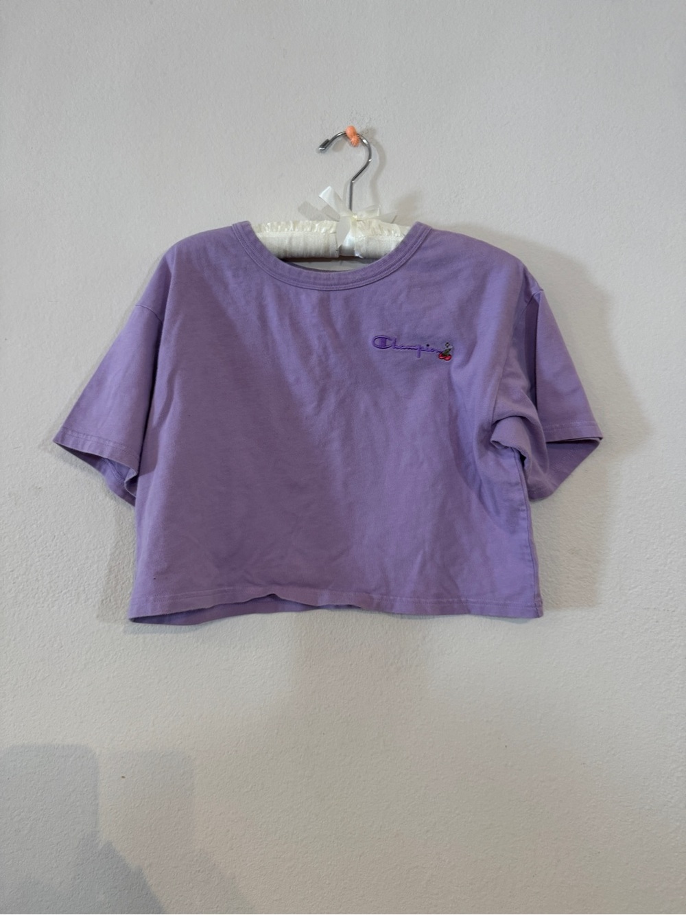 Champion X KNC collab crop top